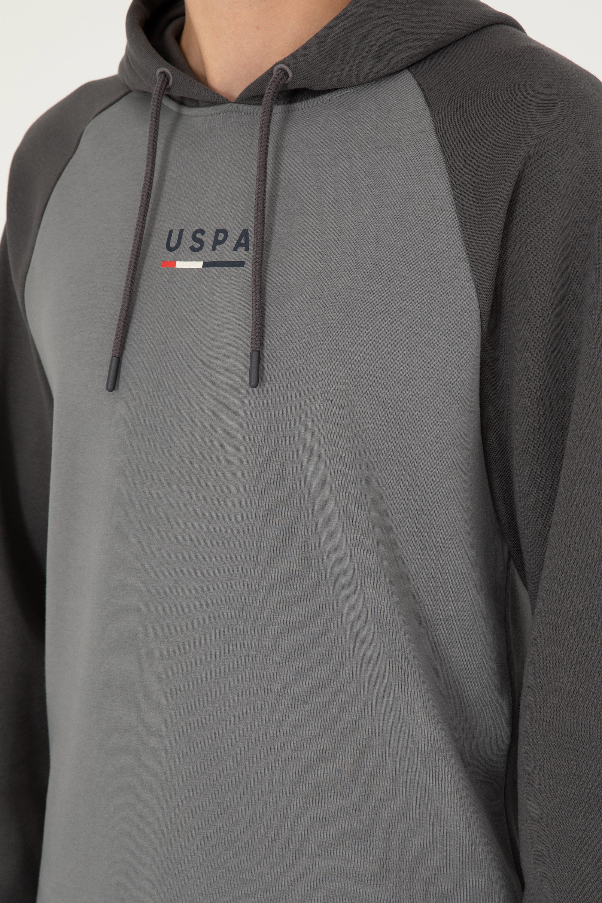 Erkek Gri Sweatshirt - Image 7