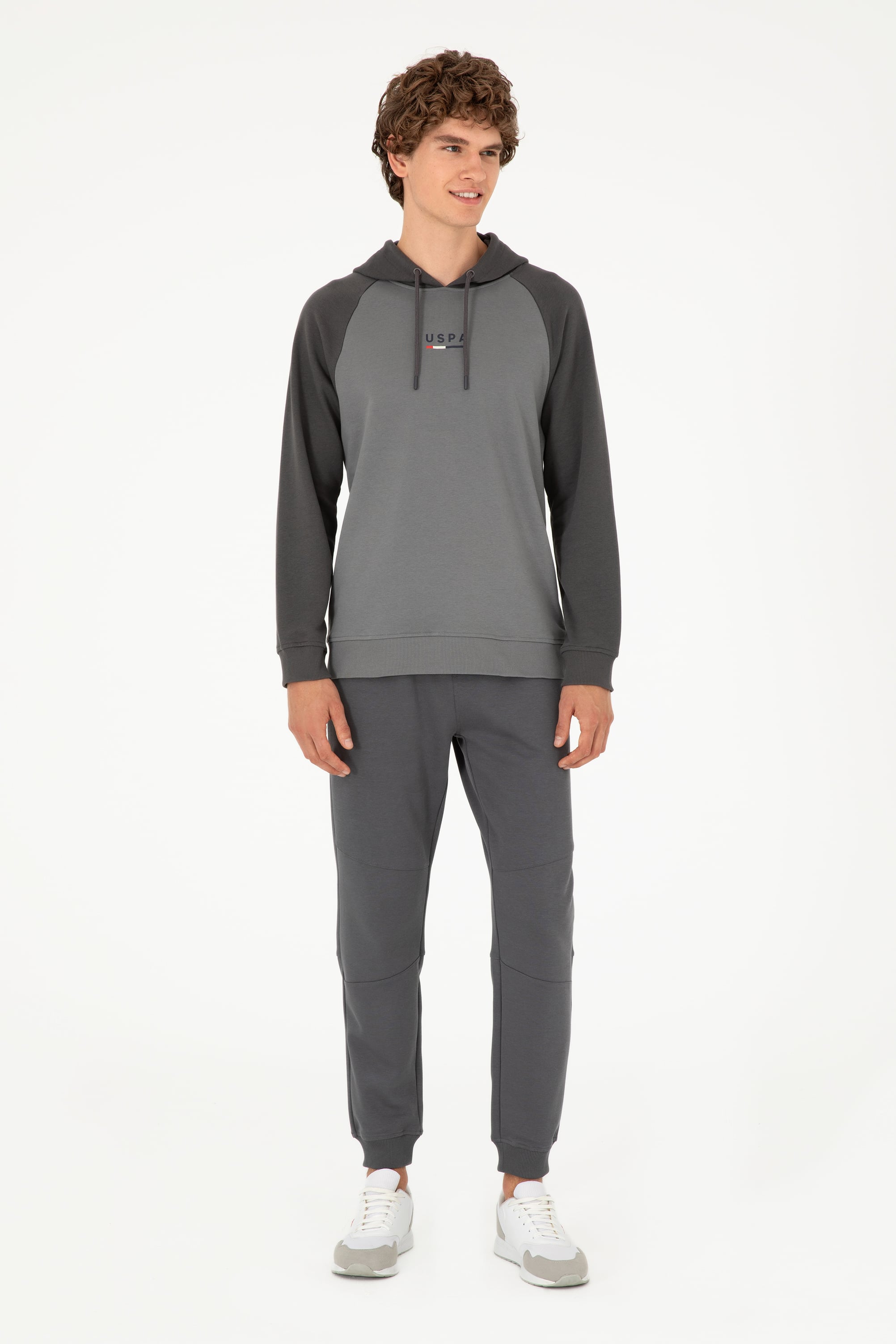 Erkek Gri Sweatshirt