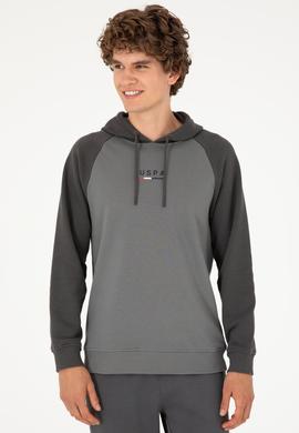 Erkek Gri Sweatshirt - 50293358017