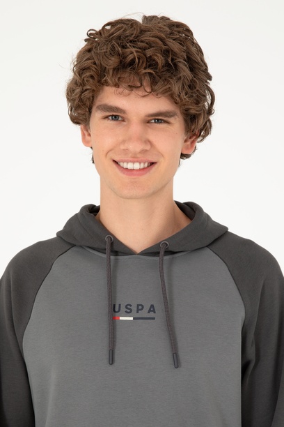 Erkek Gri Sweatshirt