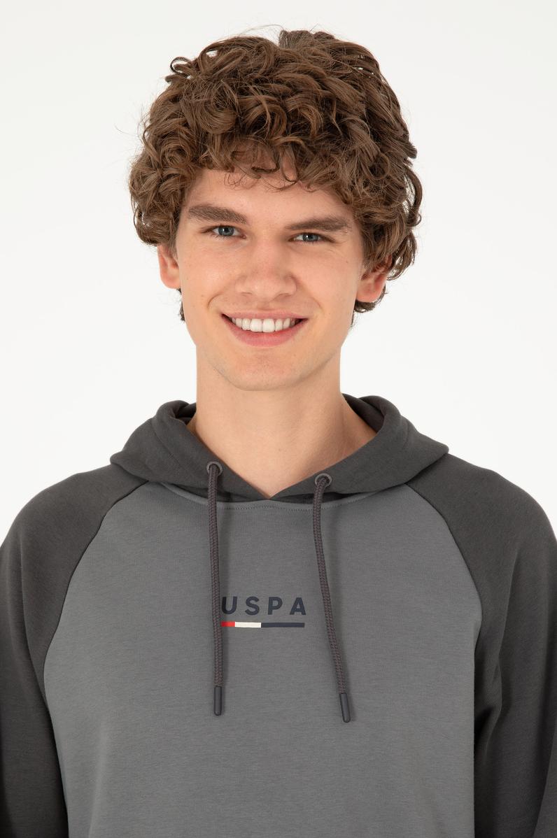 Erkek Gri Sweatshirt