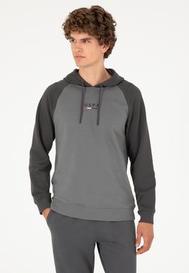 Erkek Gri Sweatshirt - 50293358017