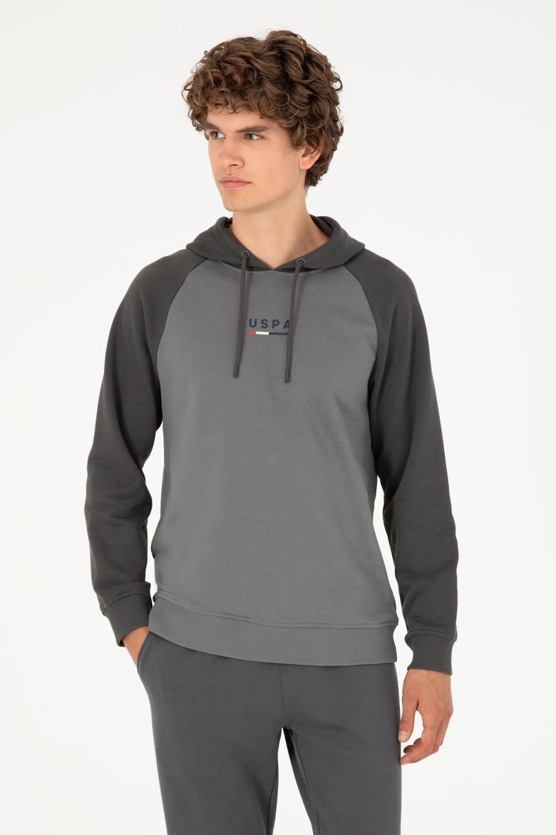 Erkek Gri Sweatshirt