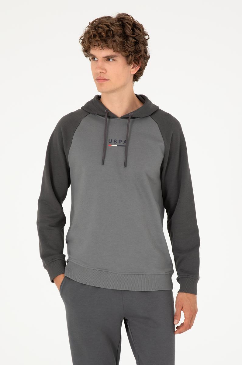 Erkek Gri Sweatshirt