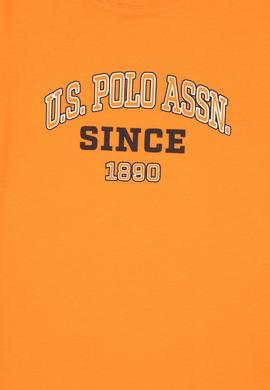 Erkek Çocuk Turuncu Bisiklet Yaka Tişört - 50295397044