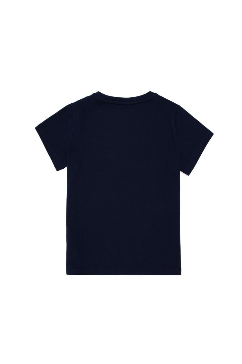 Erkek Çocuk Lacivert Bisiklet Yaka Tişört - 50295397022