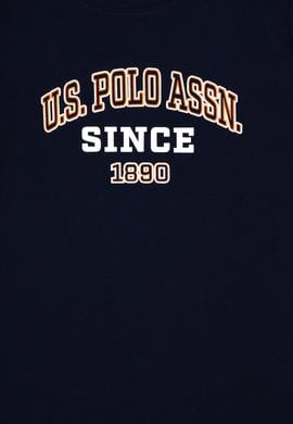 Erkek Çocuk Lacivert Bisiklet Yaka Tişört - 50295397022