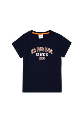 Erkek Çocuk Lacivert Bisiklet Yaka Tişört - 50295397022