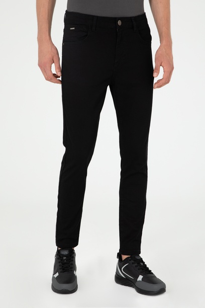 Erkek Siyah Jean Pantolon