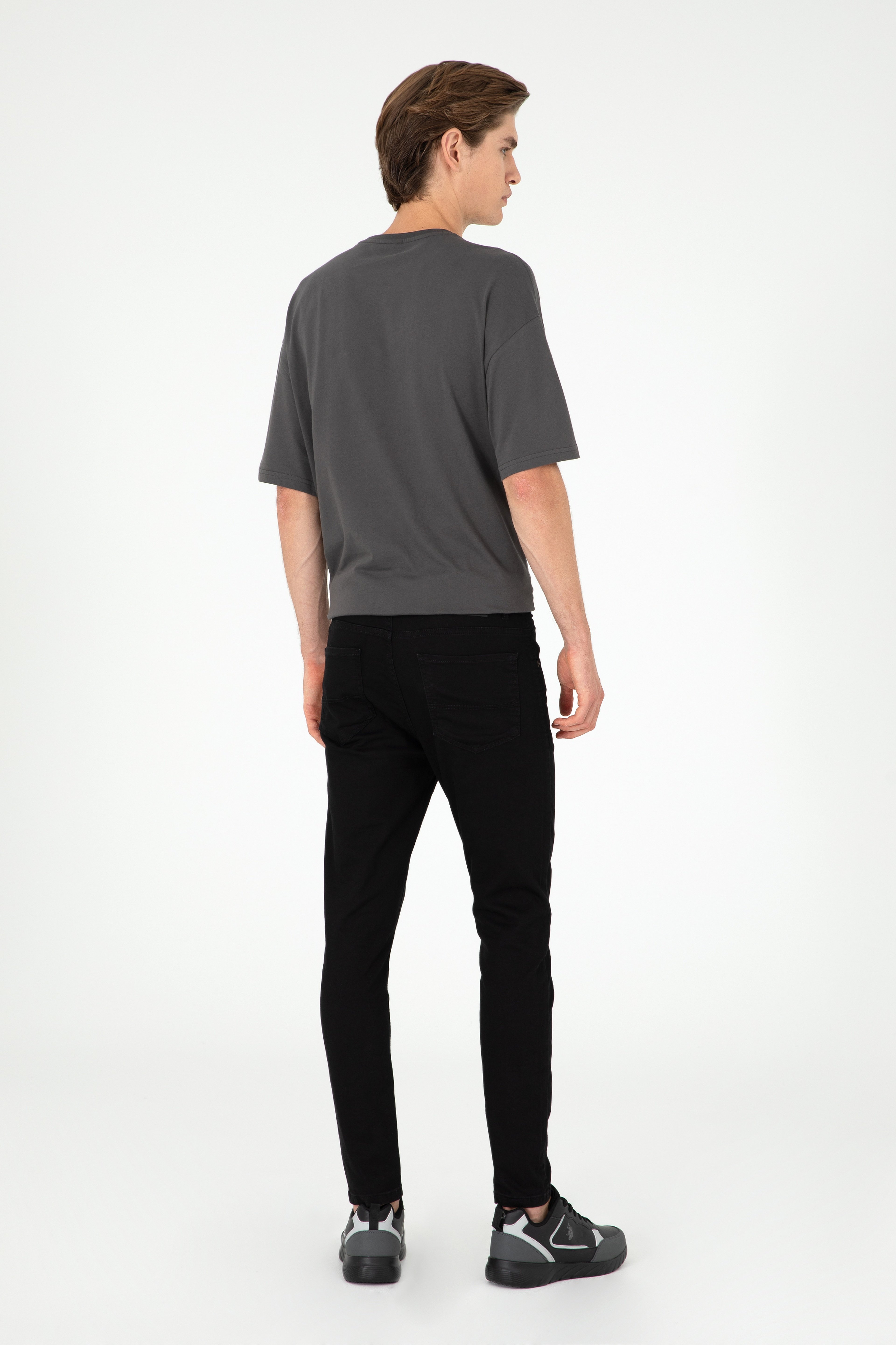 Erkek Siyah Jean Pantolon
