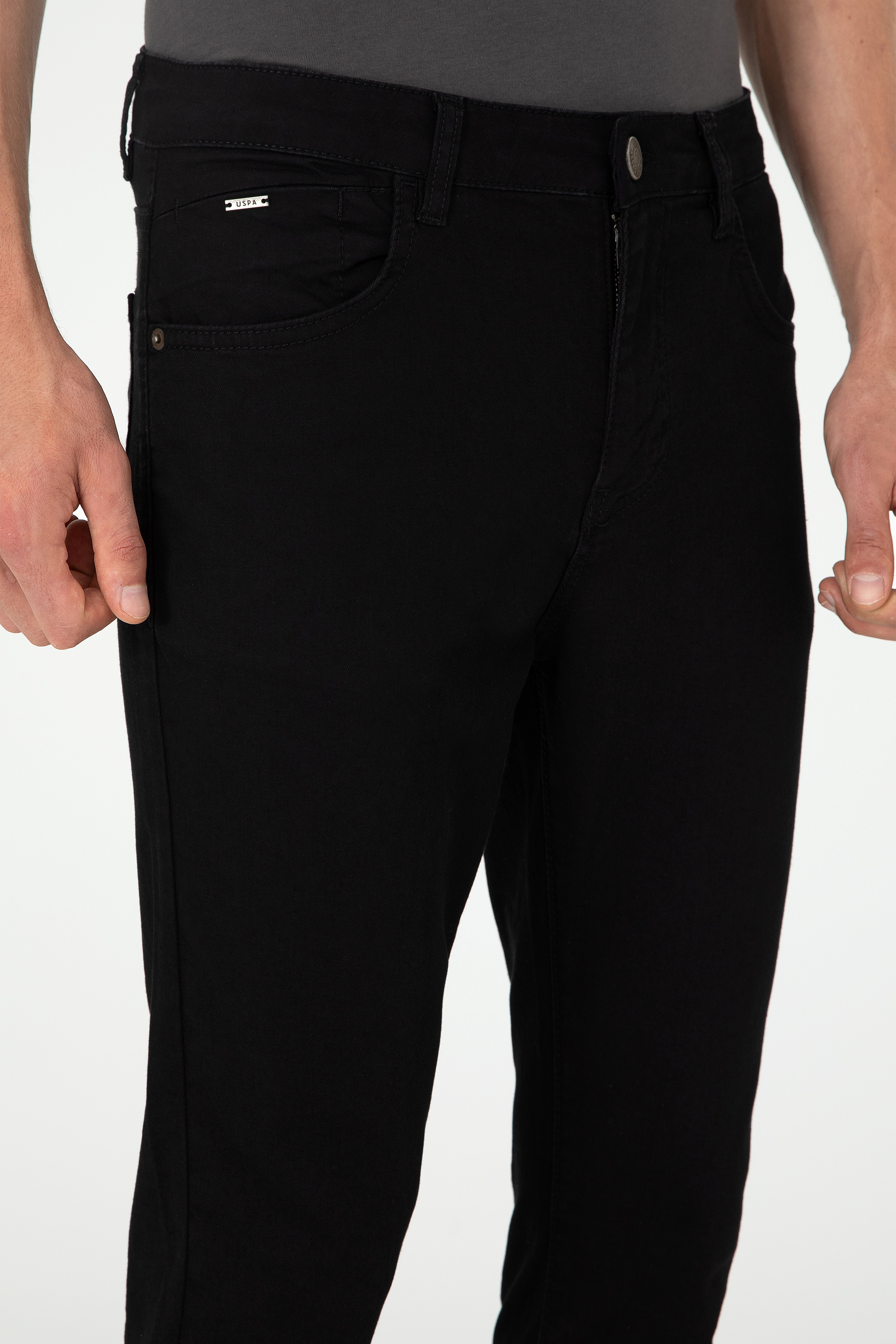 Erkek Siyah Jean Pantolon - Image 5