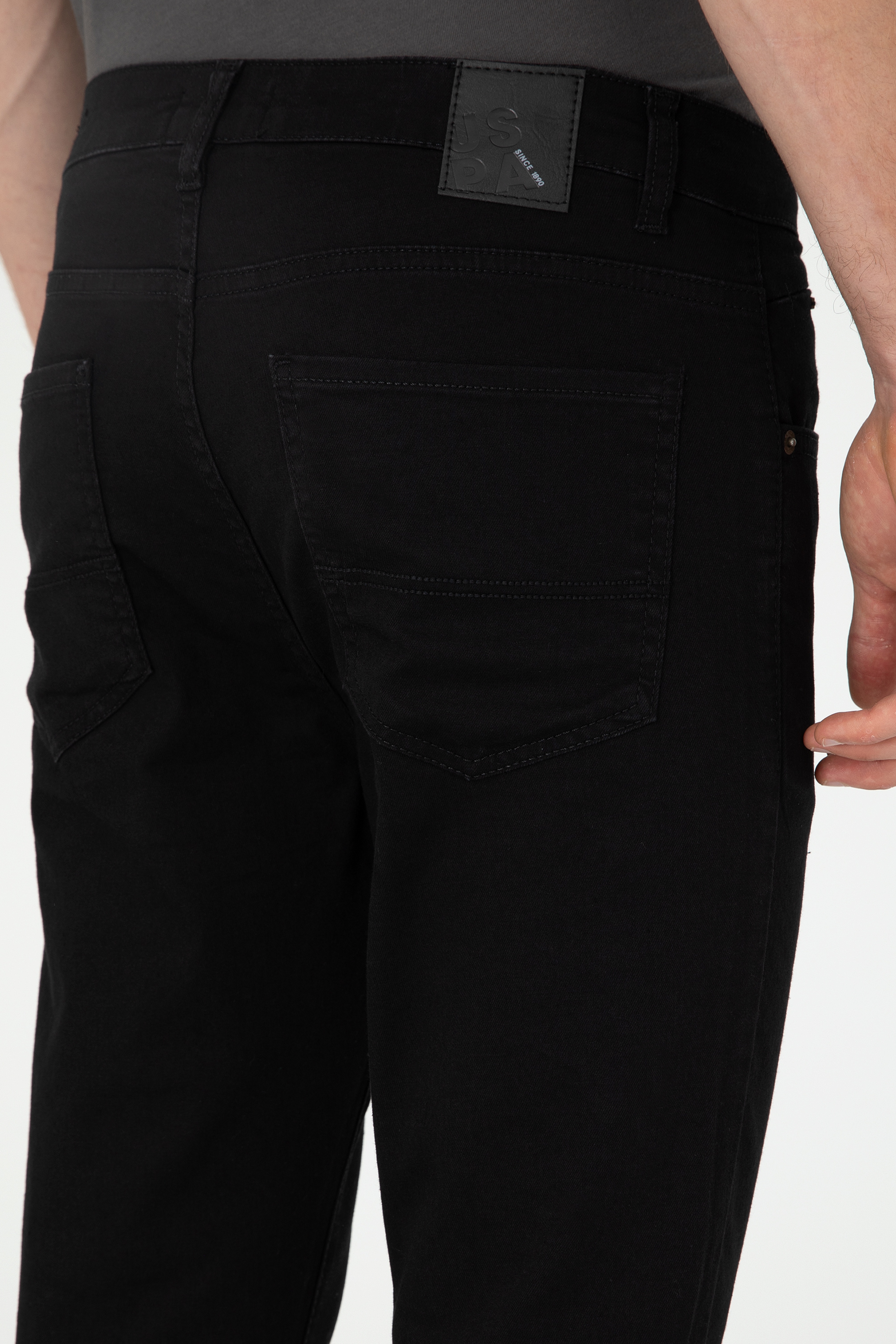 Erkek Siyah Jean Pantolon