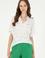 Kadın Mint Kısa Kollu Gömlek