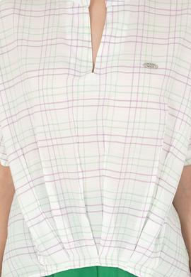 Kadın Mint Kısa Kollu Gömlek - 50283551004