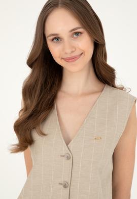 Kadın Haki Yelek - 50284655044