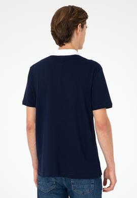 Erkek Lacivert Tişört - 50288490016