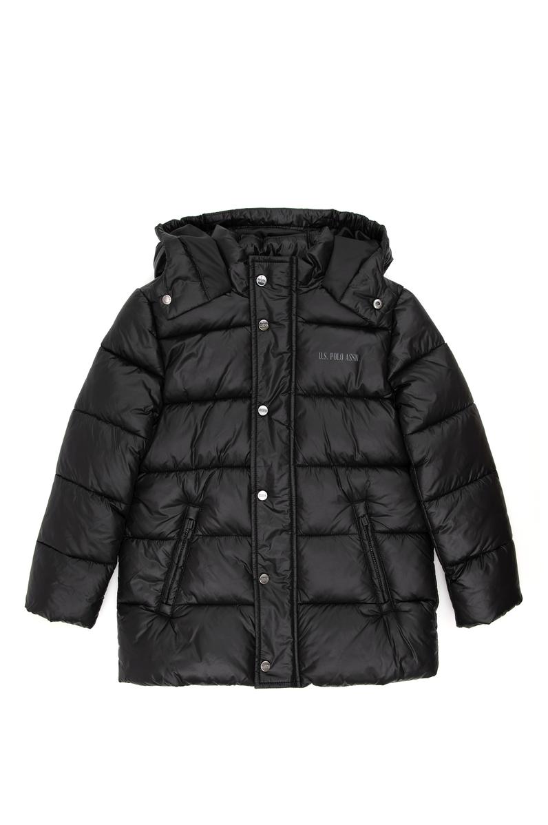 Erkek Çocuk Siyah Mont