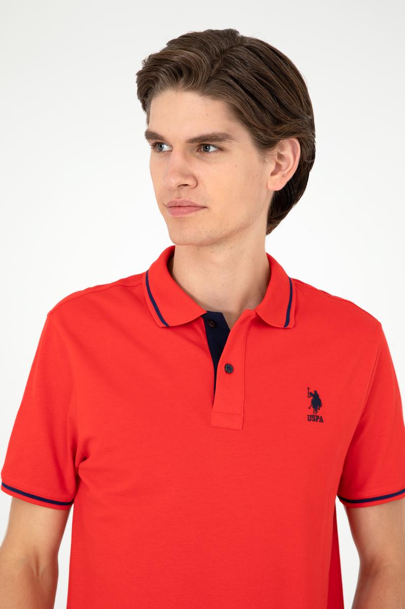 Erkek Kırmızı Basic Tişört