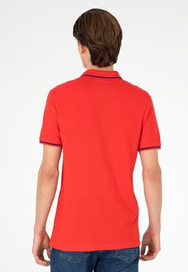 Erkek Kırmızı Basic Tişört - 50284631021