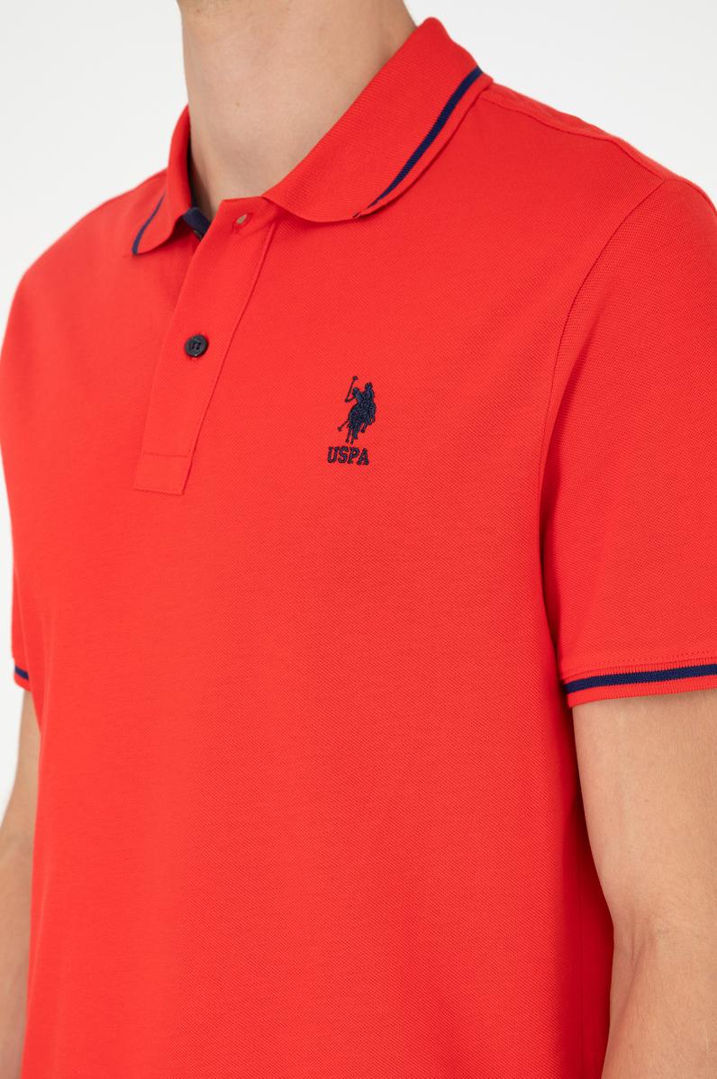 Erkek Kırmızı Basic Tişört