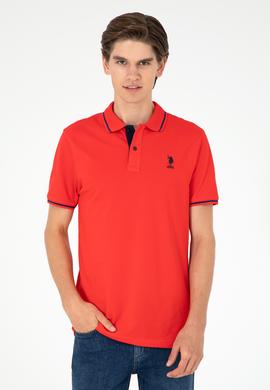 Erkek Kırmızı Basic Tişört - 50284631021