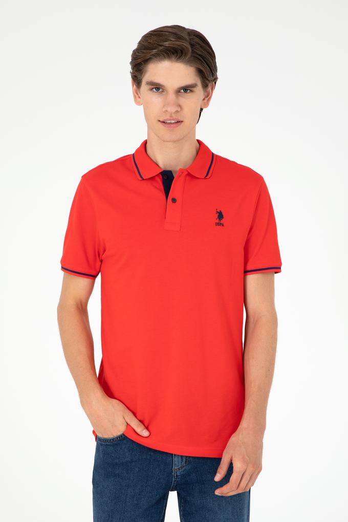 Erkek Kırmızı Basic Tişört