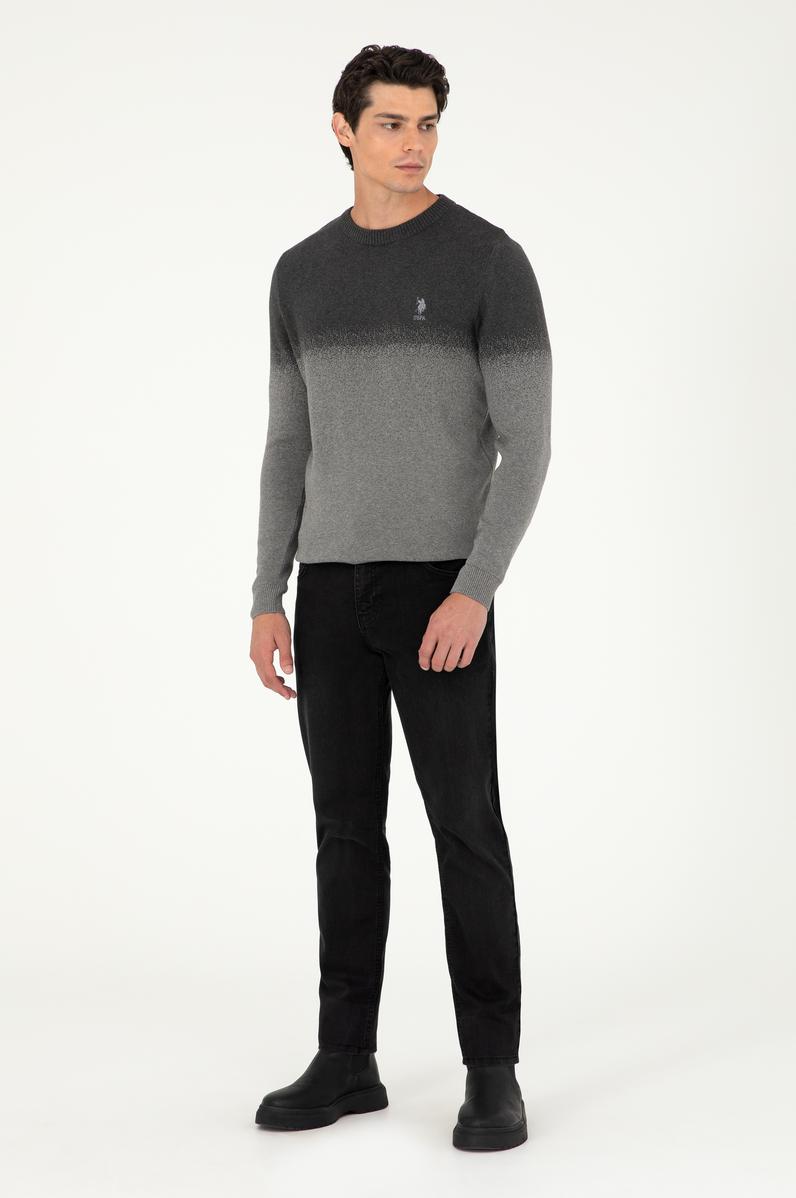 Erkek Siyah Jean Pantolon