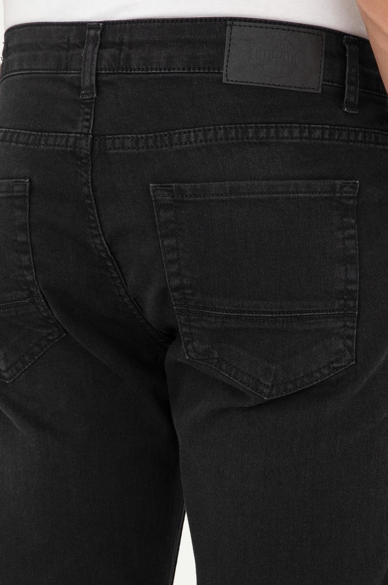 Erkek Siyah Jean Pantolon