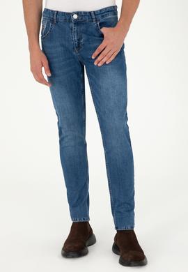 Erkek Mavi Jean Pantolon - 50297492009