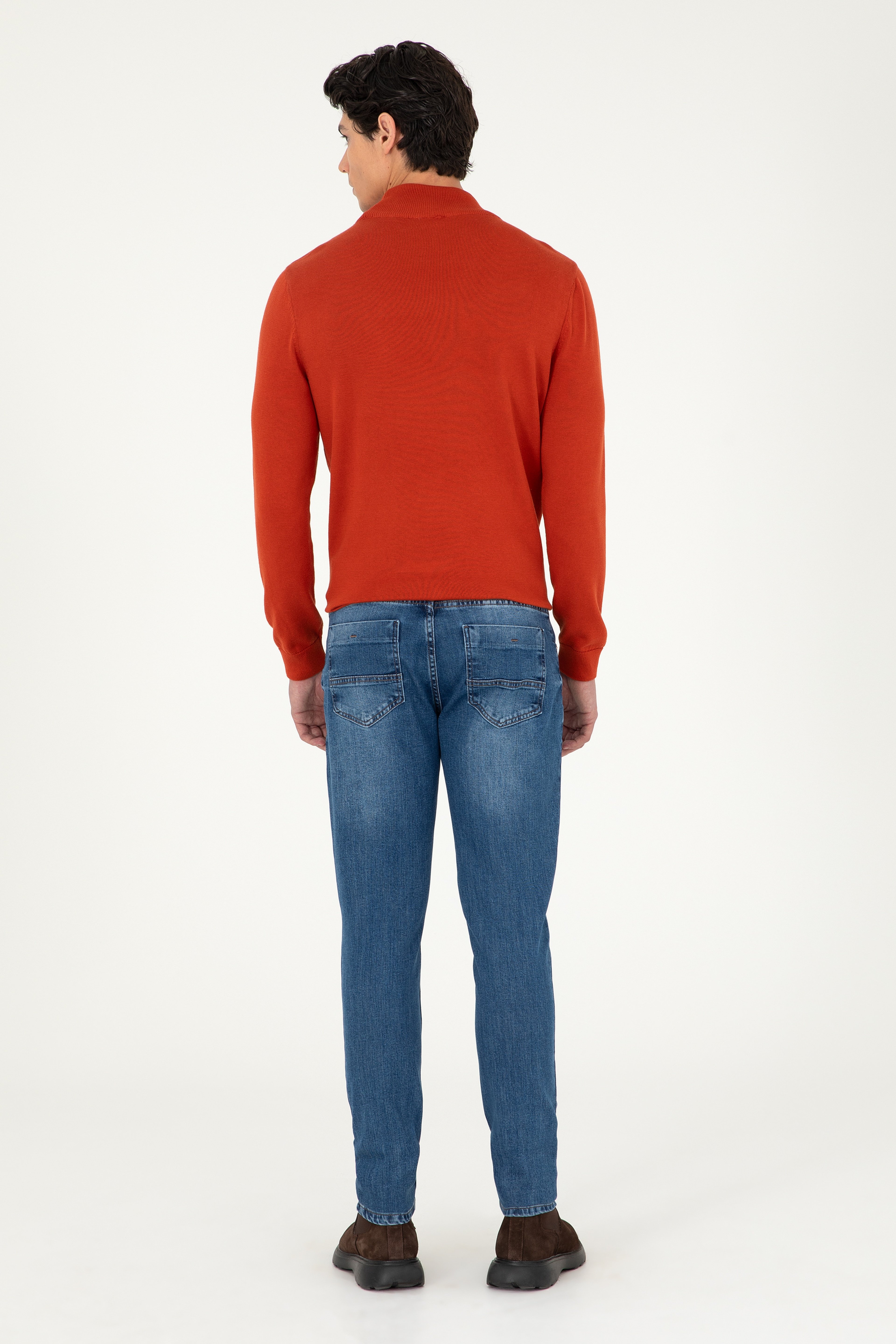 Erkek Mavi Jean Pantolon