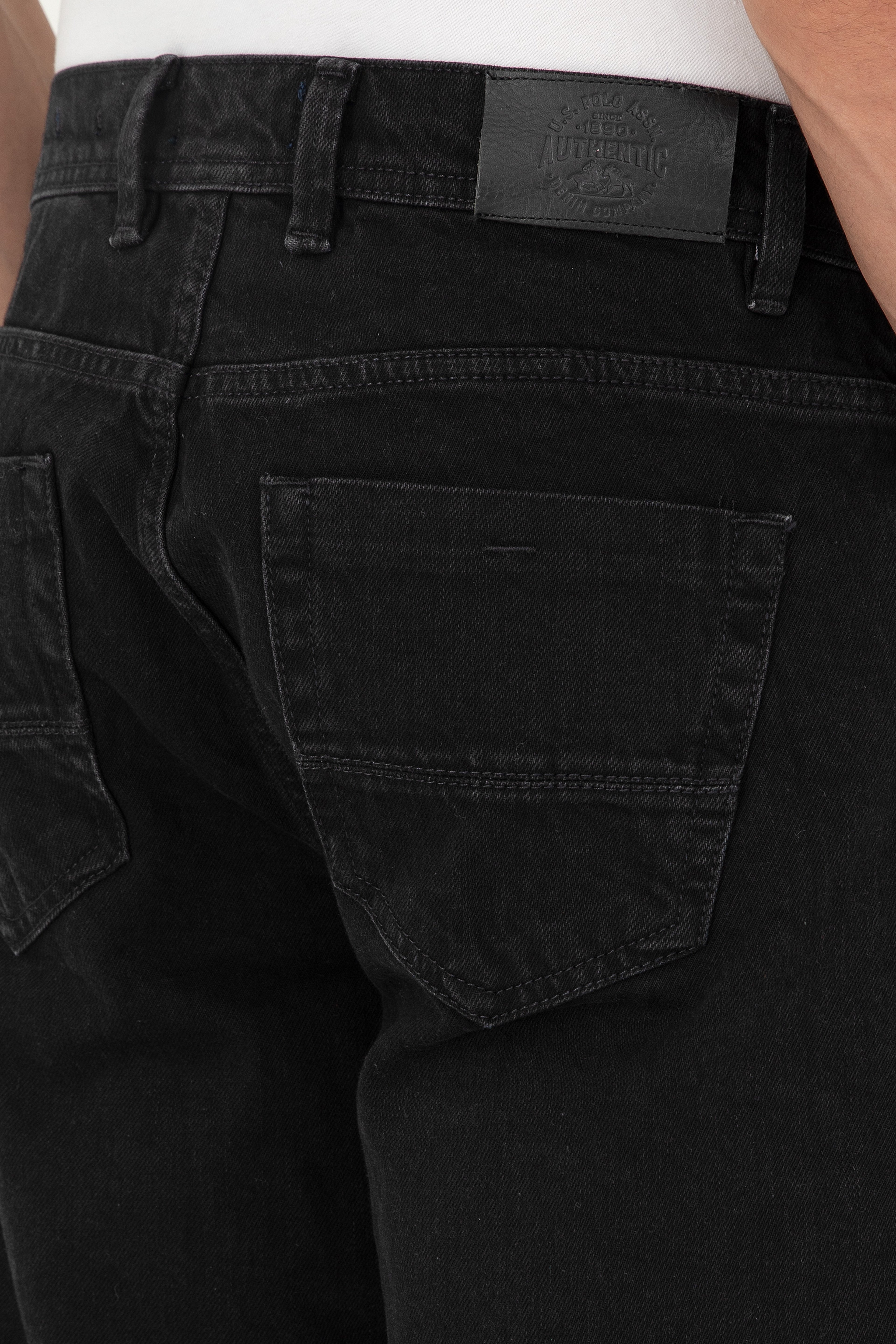 Erkek Siyah Jean Pantolon - Image 6