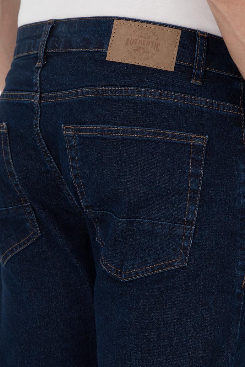 Erkek Koyu Mavi Jean Pantolon - 50298534044