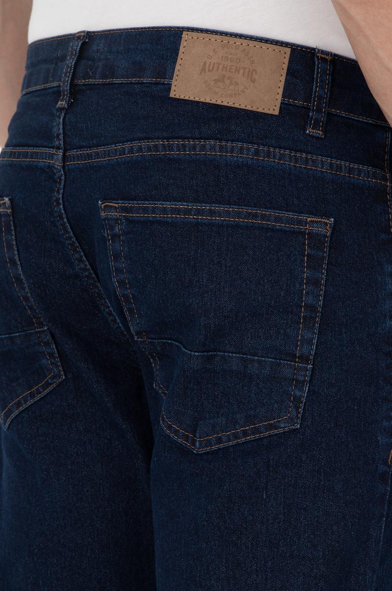 Erkek Koyu Mavi Jean Pantolon