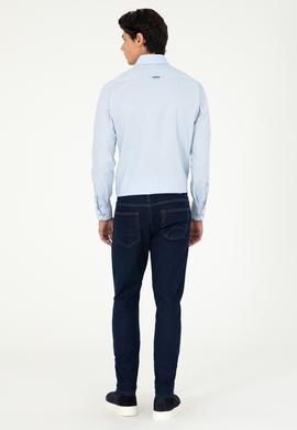 Erkek Koyu Mavi Jean Pantolon - 50298534044