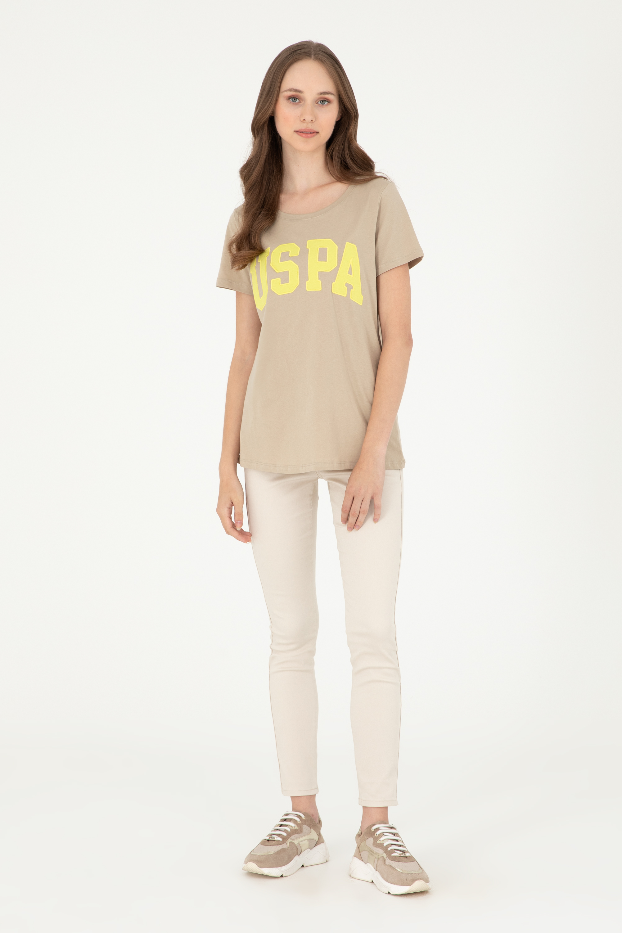 تی شرت رگولار یقه گرد زنانه یو اس پولو | U.S. Polo Assn. - تصویر 4