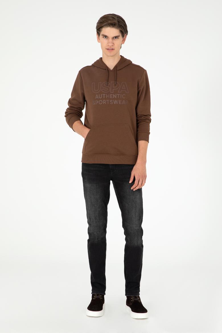 Erkek Kahverengi Sweatshirt - 50293439011