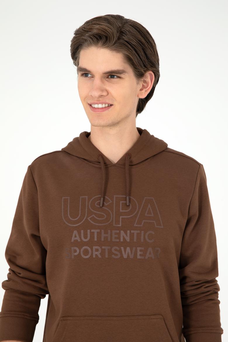 Erkek Kahverengi Sweatshirt - 50293439011