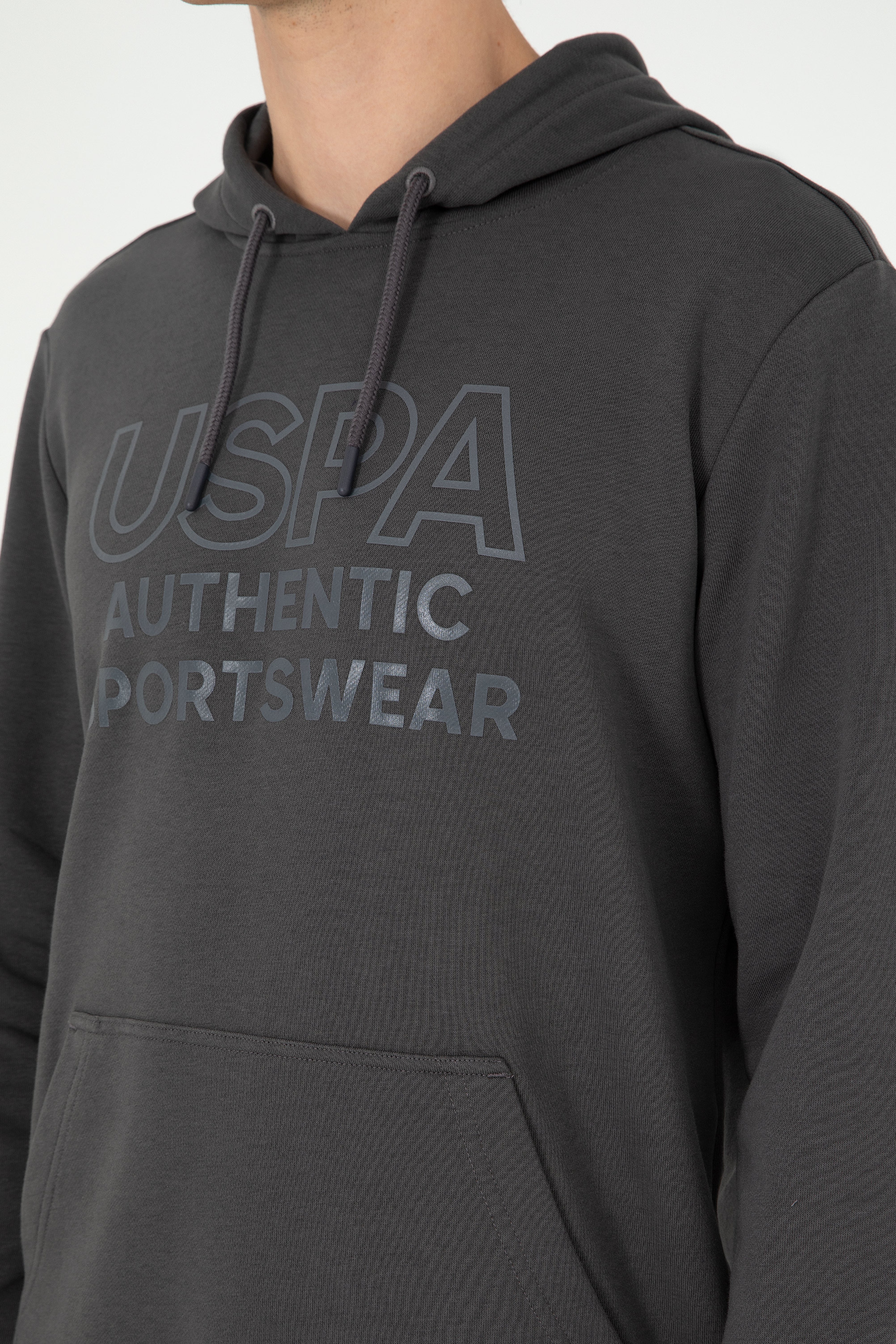 Erkek Antrasit Sweatshirt - Image 7