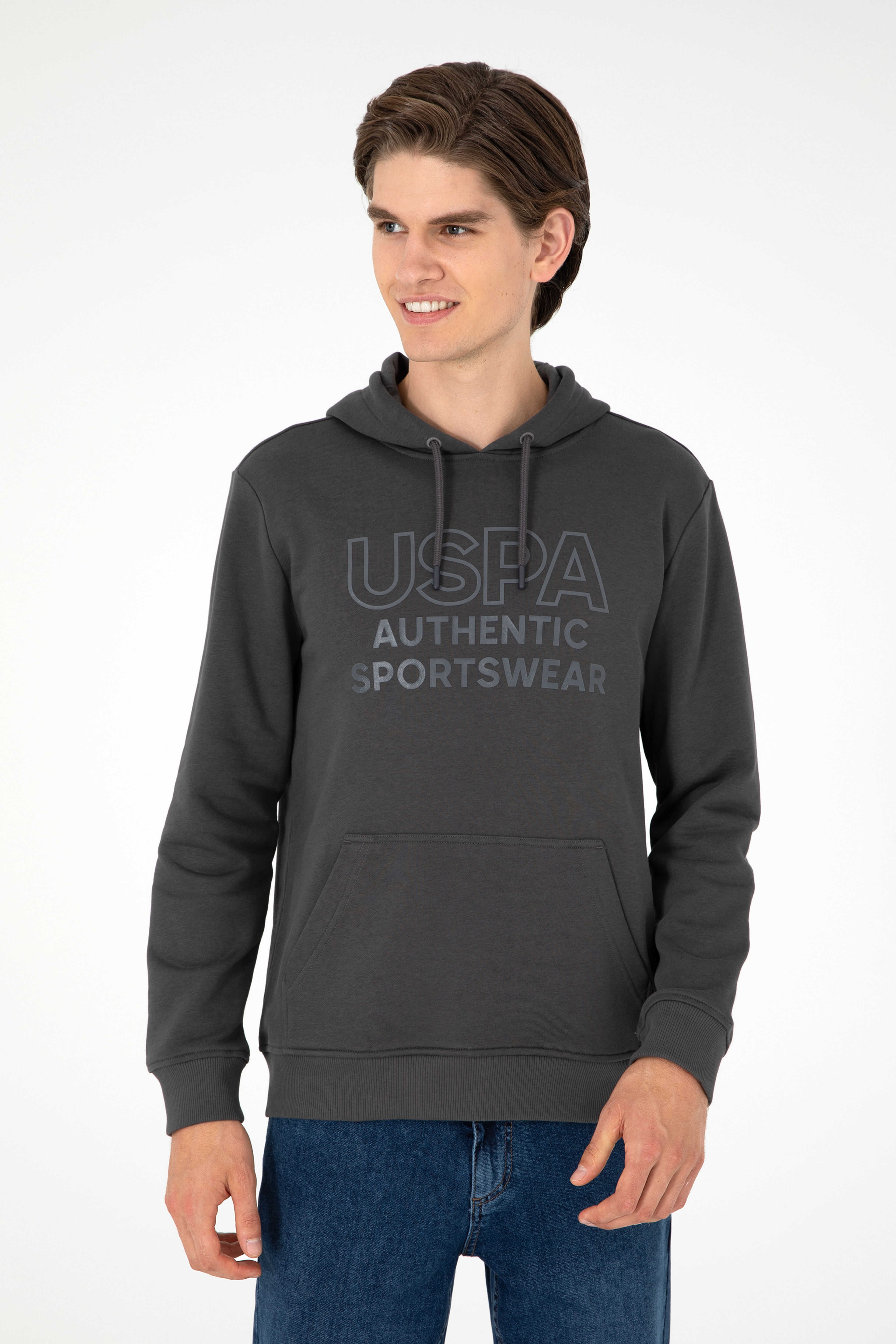 Erkek Antrasit Sweatshirt - Image 3
