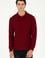 Erkek Bordo Basic Sweatshirt
