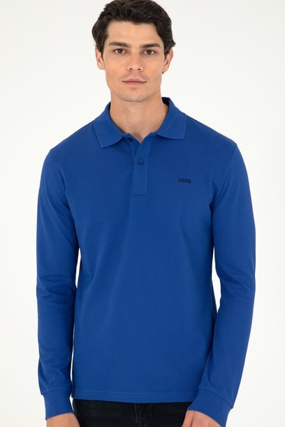 Erkek Saks Basic Sweatshirt