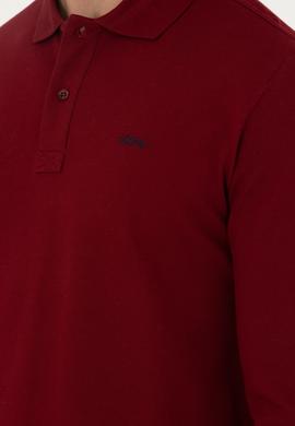 Erkek Bordo Basic Sweatshirt - 50295169017