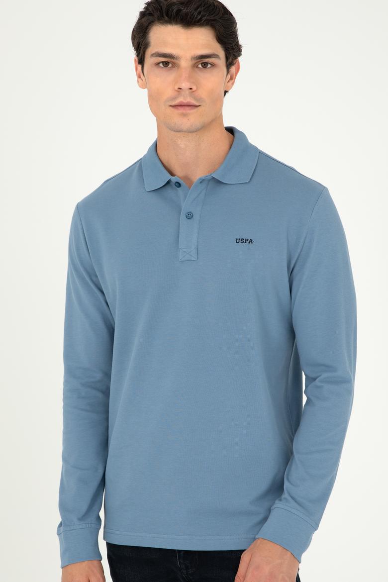 Erkek Koyu Mavi Basic Sweatshirt - 50295169053