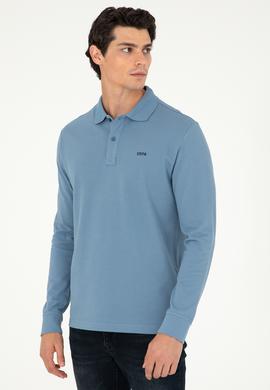 Erkek Koyu Mavi Basic Sweatshirt - 50295169053