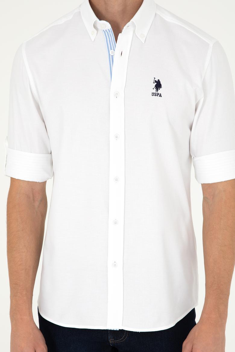 Erkek Beyaz Uzun Kollu Gömlek - 50292105002