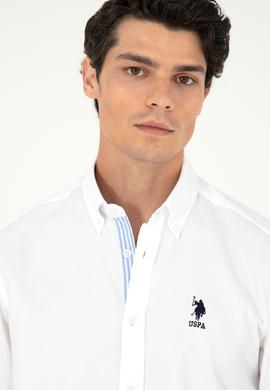 Erkek Beyaz Uzun Kollu Gömlek - 50292105002