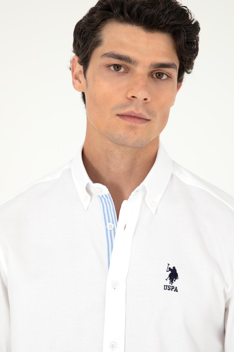 Erkek Beyaz Uzun Kollu Gömlek - 50292105002