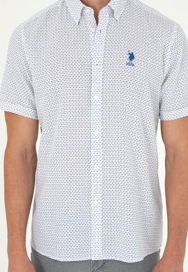 Erkek Lacivert Kısa Kollu Gömlek - 50282878005