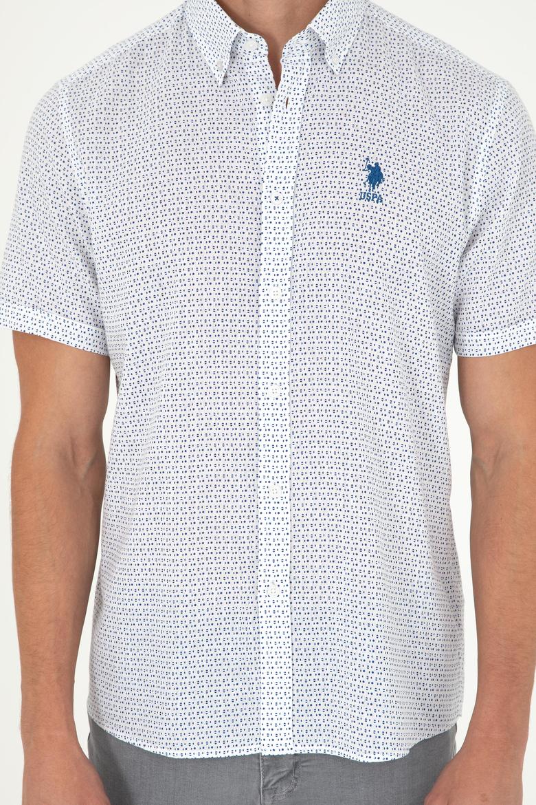 Erkek Lacivert Kısa Kollu Gömlek - 50282878005