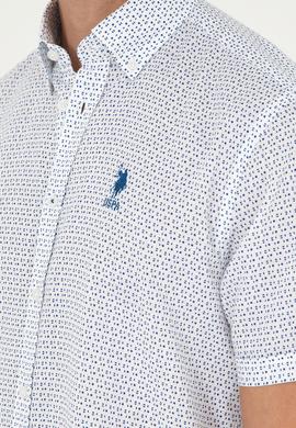 Erkek Lacivert Kısa Kollu Gömlek - 50282878005